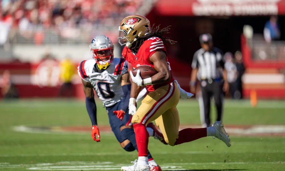 49ers have players in top passers, runners and receivers